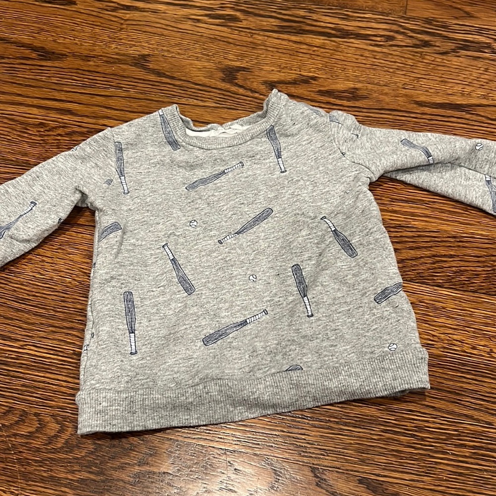 Miles Baseball Sweatshirt